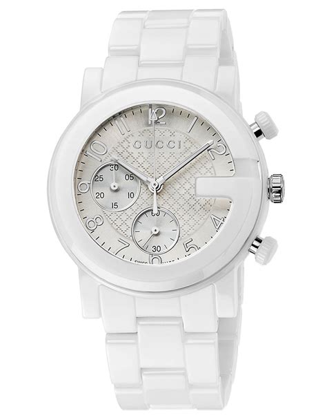 macys white gucci watch|discount Gucci watches ladies.